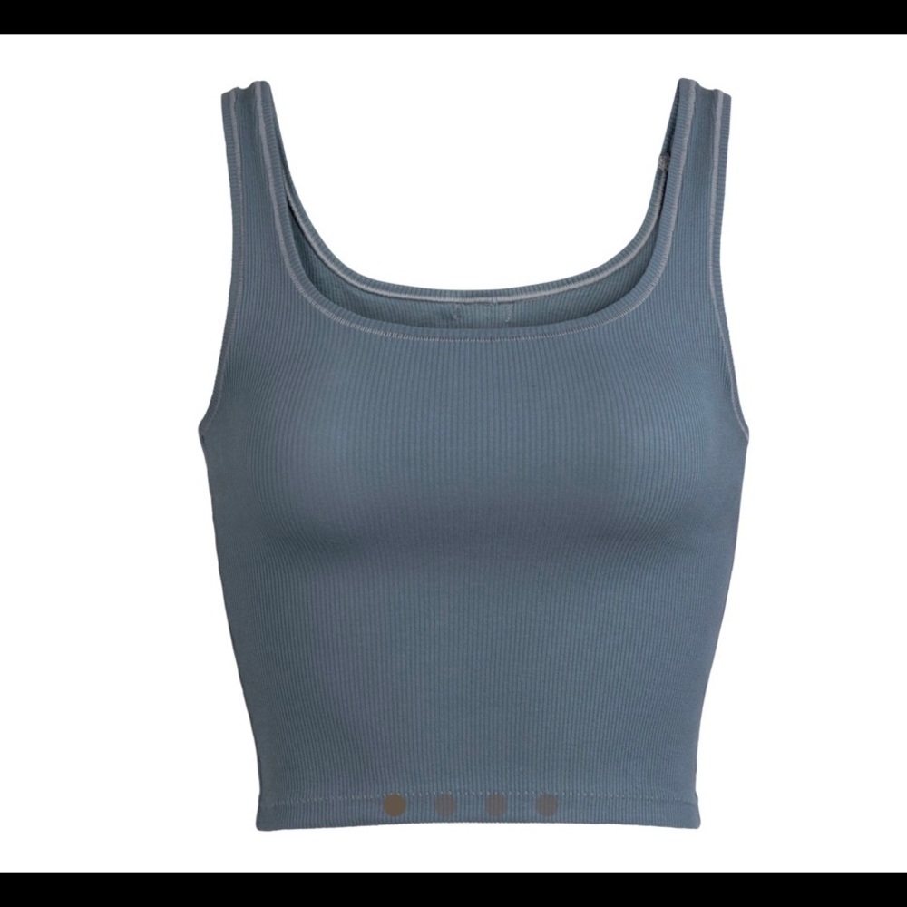 Skims cotton ribbed tank in Kyanite